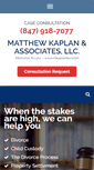 Mobile Screenshot of mkaplanlaw.com